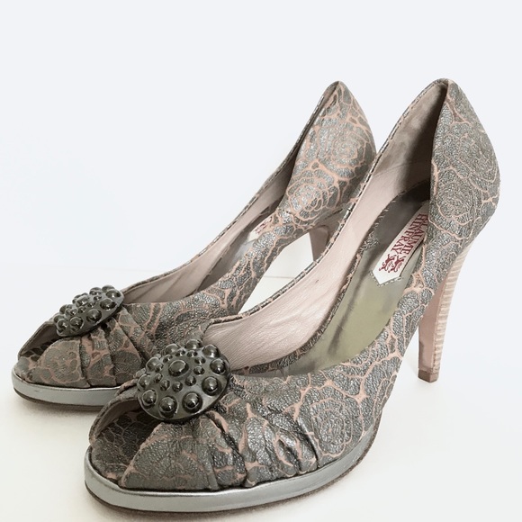 Brand New GUILLAUME HINFRAY Designer heels size 9